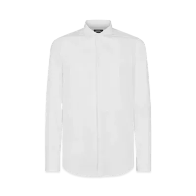 Dsquared2 Slim Fit Tux Shirt "White"