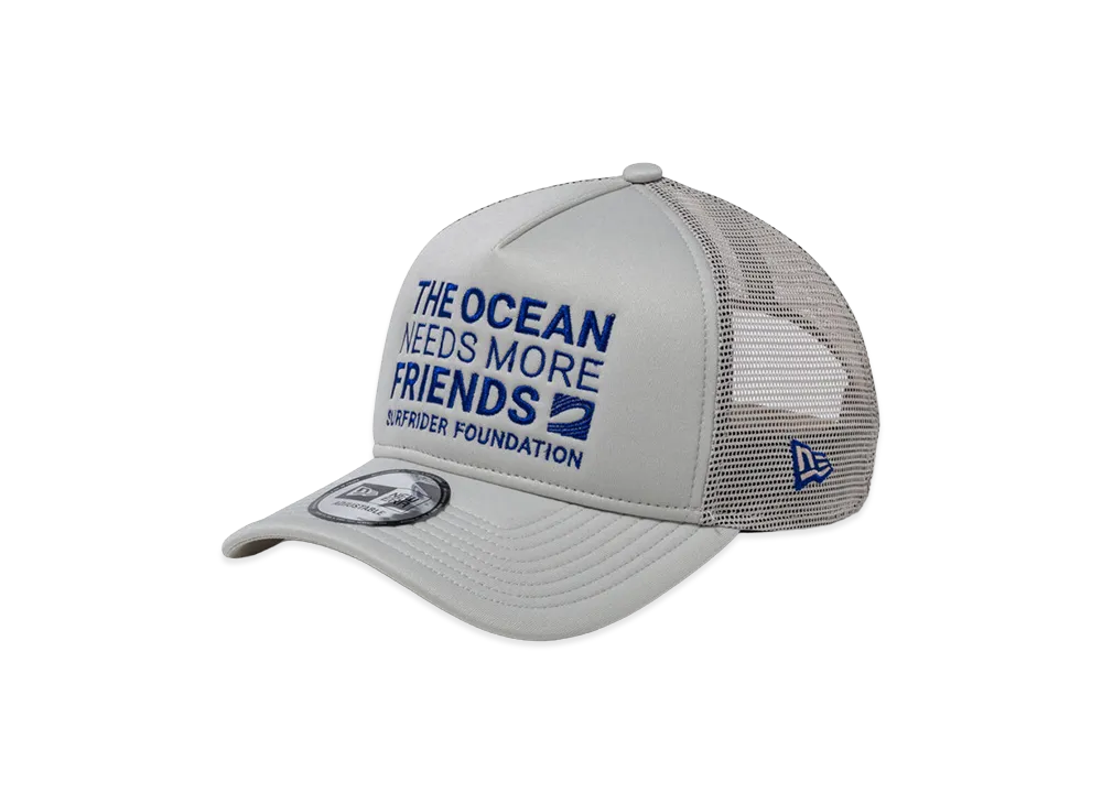 NEW ERA x Surfrider Foundation 9Forty A-Frame Trucker "Stone"