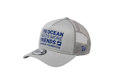 NEW ERA x Surfrider Foundation 9Forty A-Frame Trucker "Stone"