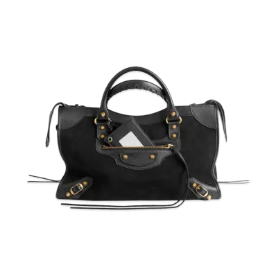 BALENCIAGA Women's Le City Bag Medium "Black"