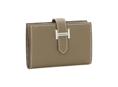 Hermes Bearn Mini Veau Epsom "Etoupe"