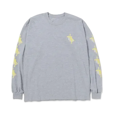 NEIGHBORHOOD NH . Tee LS-12 "Gray"
