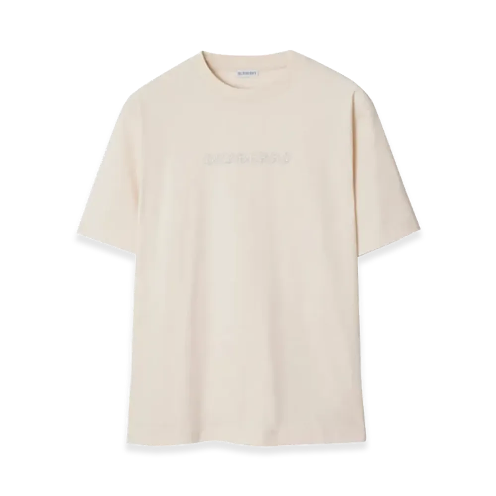 Burberry Paisley Logo Cotton T-Shirt "White"