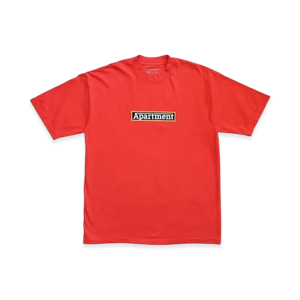 STABRIDGE Almeda x The Apartment Box Logo T-Shirt "Tomato"