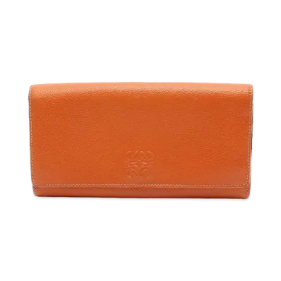 Loewe Anagram Long Wallet "Brown"