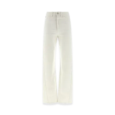 LEMAIRE Women's 'Twisted' Pants "White"