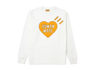 HUMAN MADE Graphic L/S T-Shirt "White"