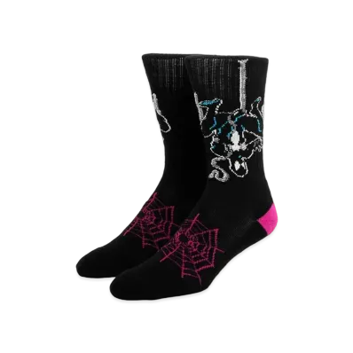 HUF x Spider Man Hangin Out Socks "Black"