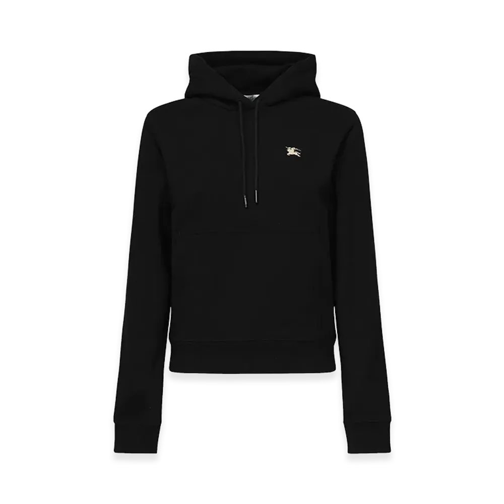 Burberry Women's Sweatshirt With Cross-Stitch Ekd "Black"