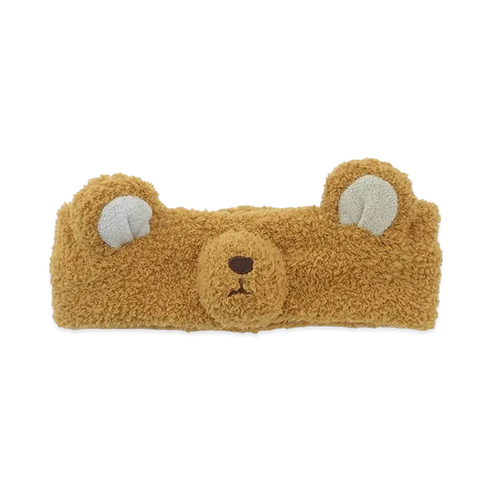 GELATO PIQUE Homme Baby Moco Bear Hair Band "Camel"