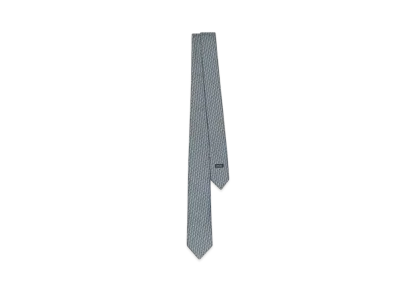 Dior Oblique Tie Silk "Gray"