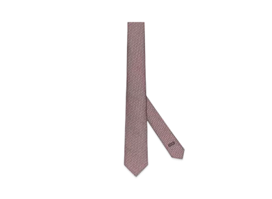 Dior Oblique Tie Silk "Plum"