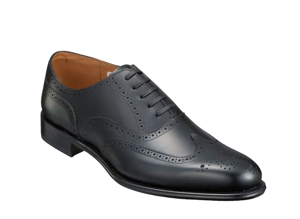 REGAL Wing Tip Calf Leather "Black" 03DRCD