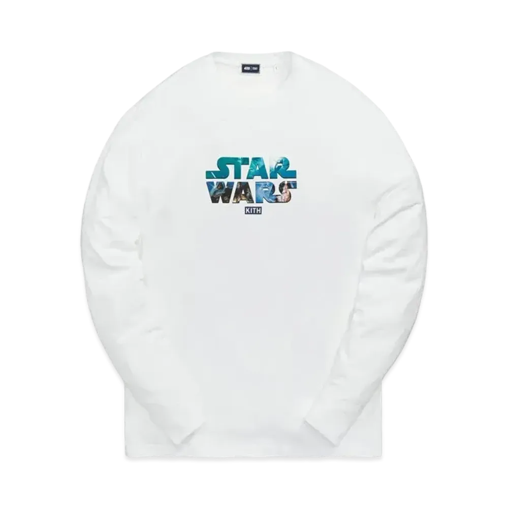 Kith Star Wars Highlight L/S Tee "White"