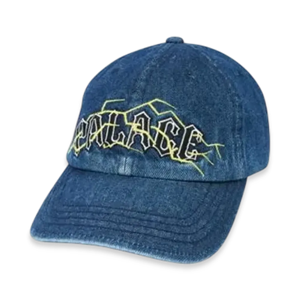 PALACE Hesh Express Denim 6-Panel "Blue Stone Wash"