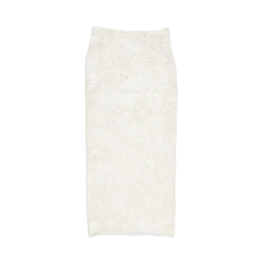 Acne Studios Woven Skirt "Off White"