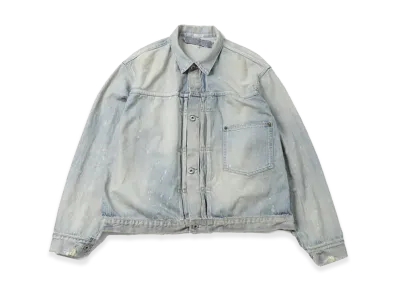 A.PRESSE 1st Type Denim Jacket "Bleach"