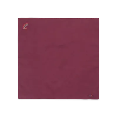 Paul Smith Embroidered Handkerchief "Bordeaux"
