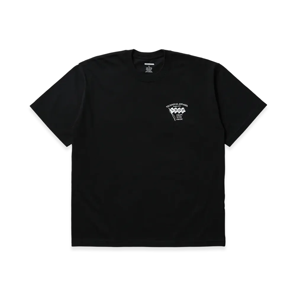 NEIGHBORHOOD NH 252 Spot . Tee SS-4 "Black"