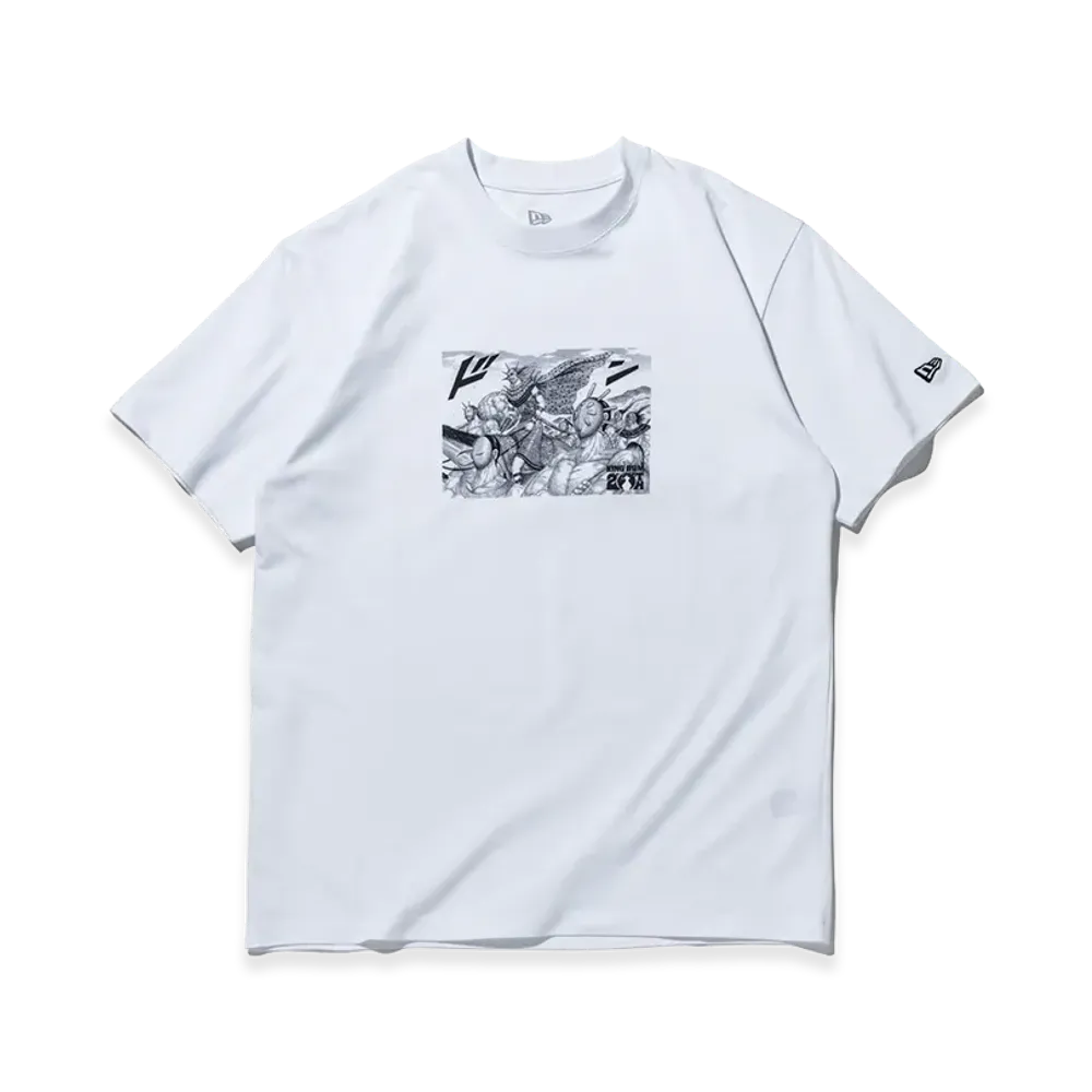 NEW ERA x KINGDOM S/S Cotton T-Shirt KINGDOM 20TH Kyoukai Regular Fit "White"