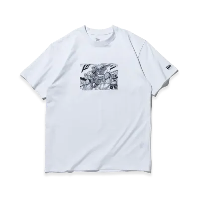 NEW ERA x KINGDOM S/S Cotton T-Shirt KINGDOM 20TH Kyoukai Regular Fit "White"