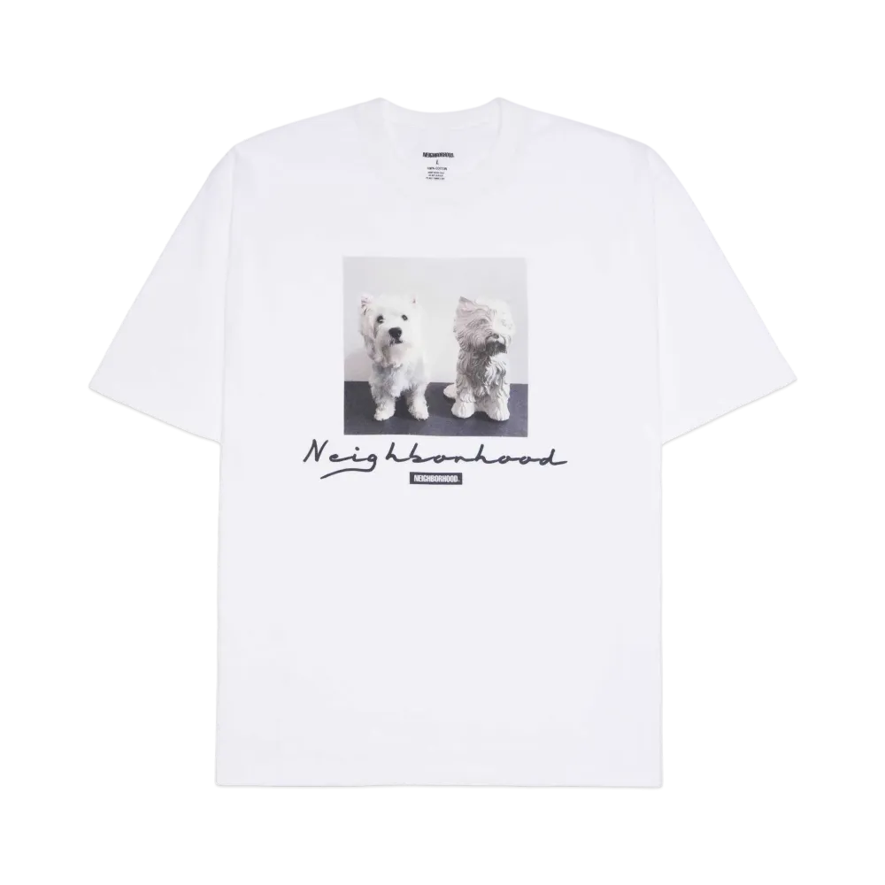 NEIGHBORHOOD NH . Tee SS-13 "White"