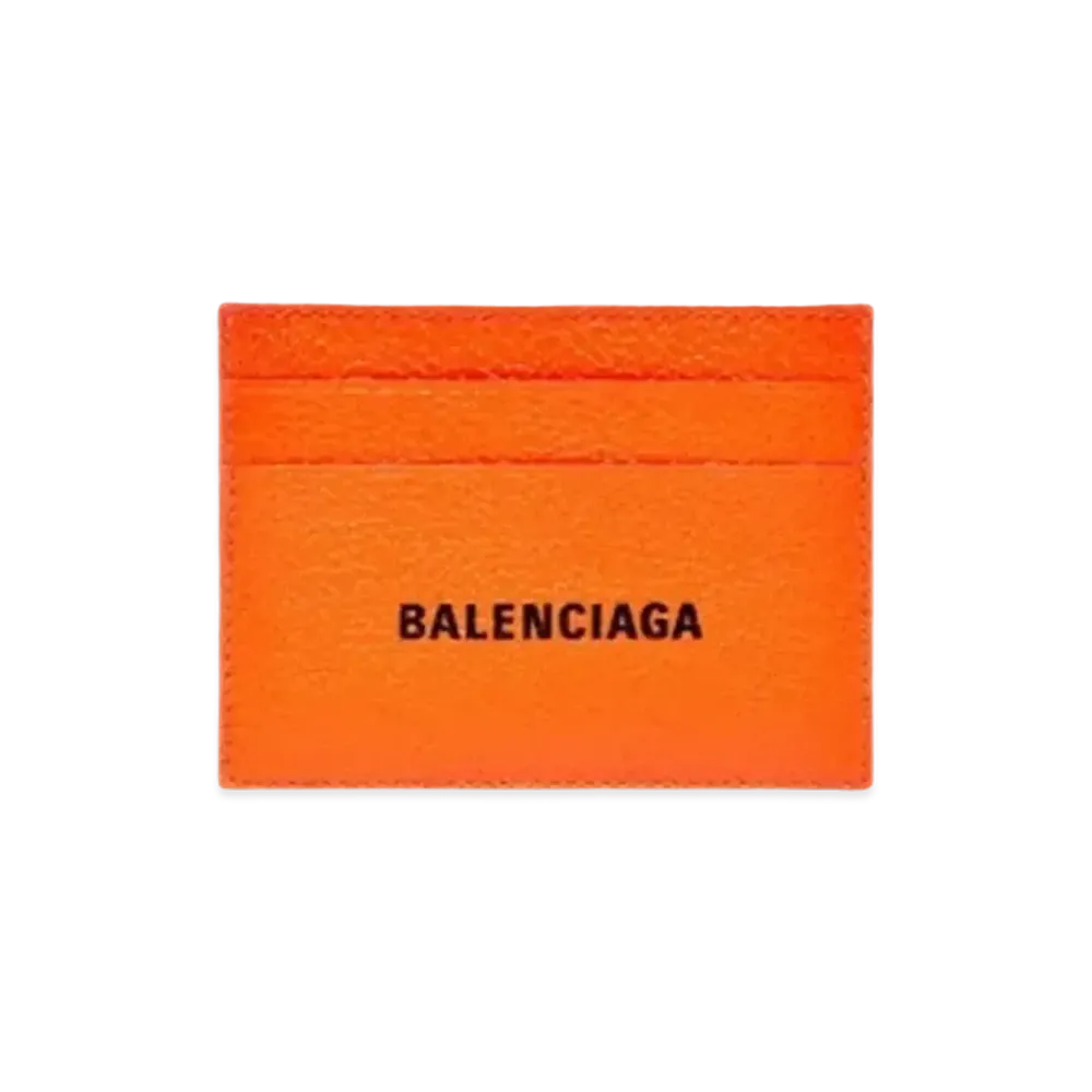 BALENCIAGA Cash Card Holder "Orange"