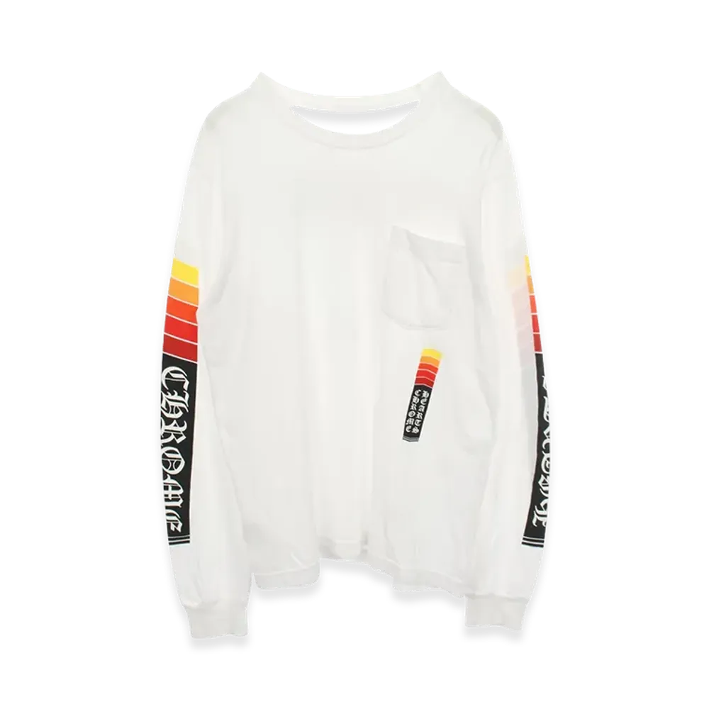 Chrome Hearts Sleeve Logo Print L/S T-Shirt "White"