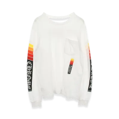 Chrome Hearts Sleeve Logo Print L/S T-Shirt "White"
