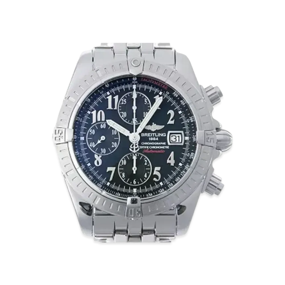 Breitling Chronomat Evolution Japan Exclusive 400 "Black/Stainless Steel"