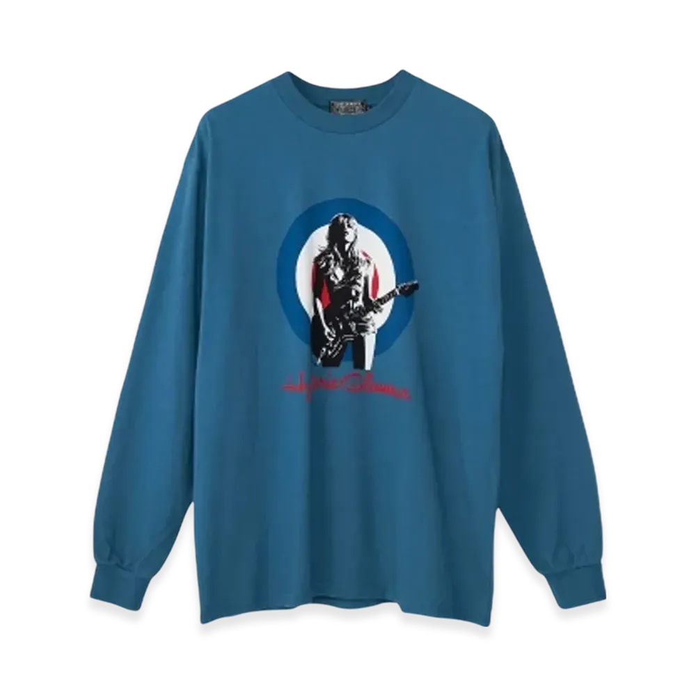 HYSTERIC GLAMOUR UK Tribute T-Shirt "Blue"