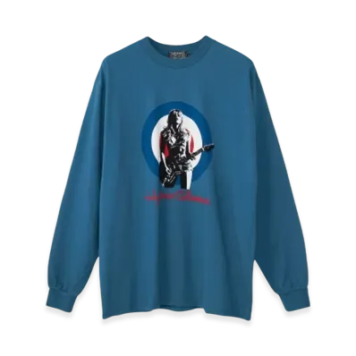 HYSTERIC GLAMOUR UK Tribute T-Shirt "Blue"