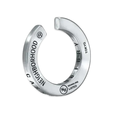 NEIGHBORHOOD x CAREERING NHCR303/S-C CUFF (SV) "Silver"
