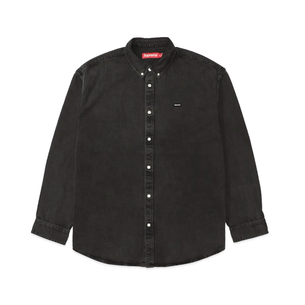 Supreme Small Box Shirt (26FW) "Black Denim"