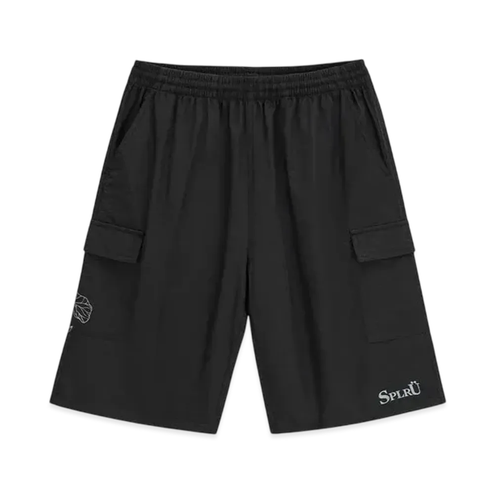 SPLR x Bless U Lotus Game Shorts "Black"