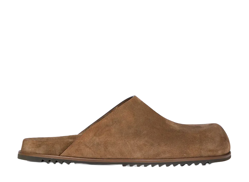 Rick Owens Women's Mule Granola "Sumi Brown"