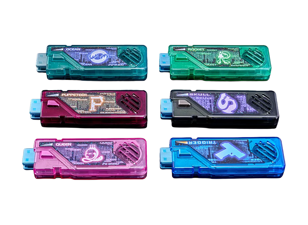 BANDAI "COMPLETE SELECTION MODIFICATION" -KAMEN RIDER DOUBLE- T2 Gaia Memory ver.2 O to T