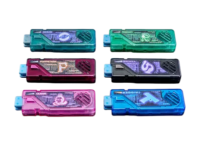 BANDAI "COMPLETE SELECTION MODIFICATION" -KAMEN RIDER DOUBLE- T2 Gaia Memory ver.2 O to T