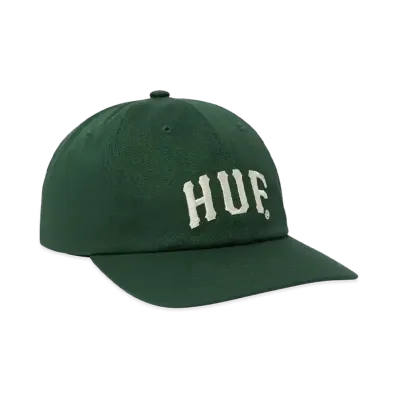HUF WINTER 25 Arch 6 Panel CV Snapback "Forest Green"