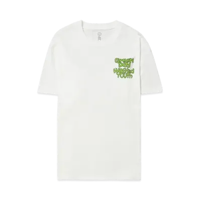 VERDY x GREEN DAY Wasted Youth Flower Tee "White"