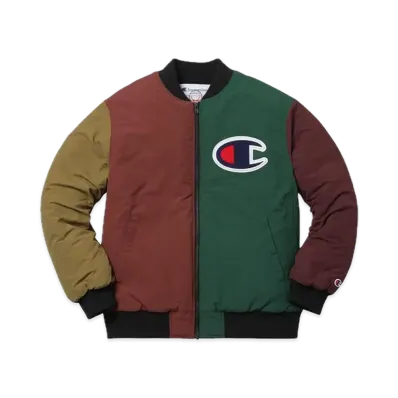 Supreme x Champion Color Blocked Jacket "Multi"