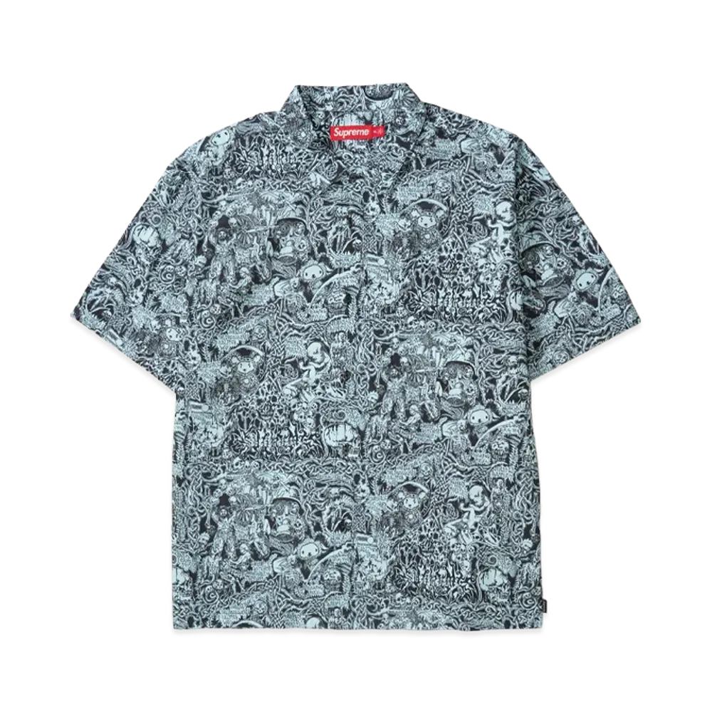 Supreme Wombat S/S Shirt "Blue"