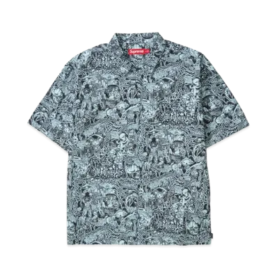 Supreme Wombat S/S Shirt "Blue"