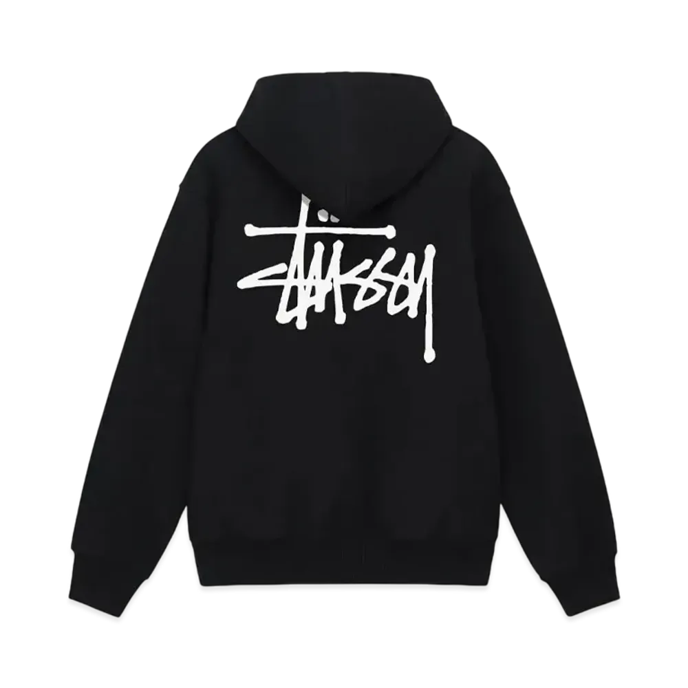 Stussy Basic Stussy Hoodie 2023 "Black"