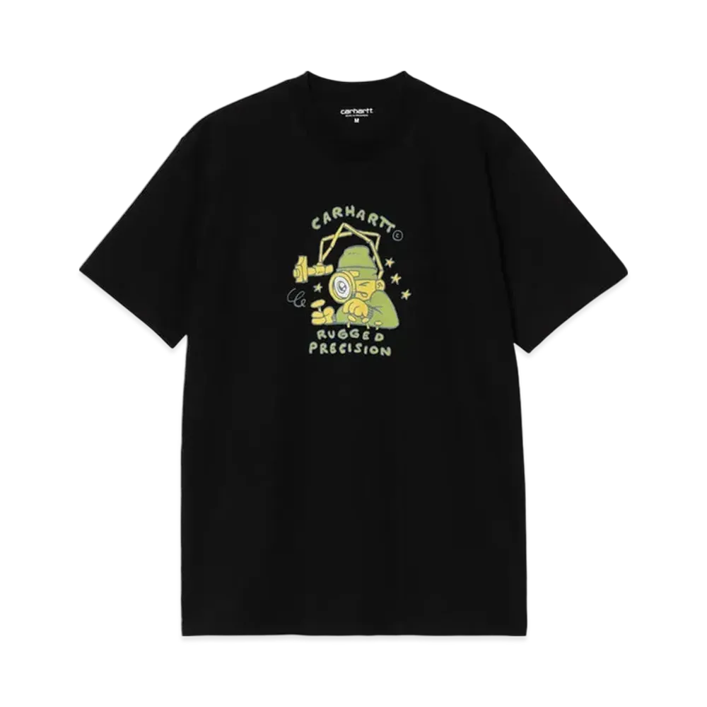 Carhartt WIP S/S Precision Work T-Shirt "Black"