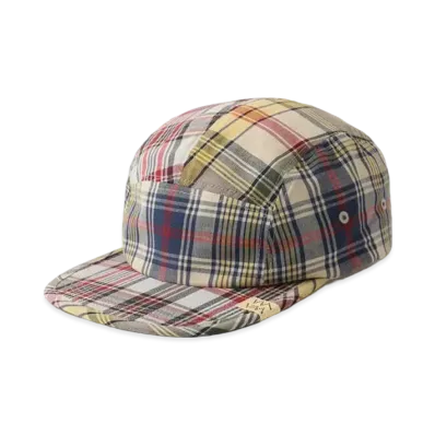 visvim Camp Cap Madras "Multi"