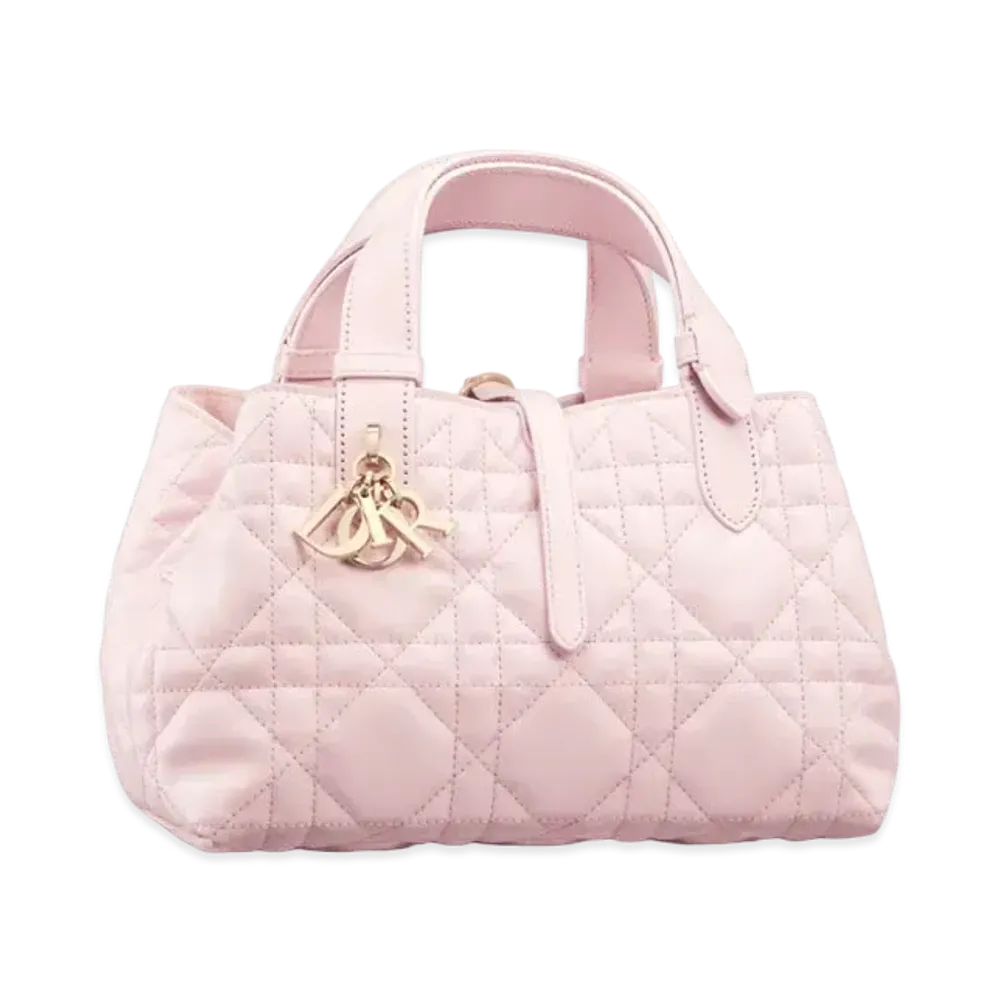 Dior Toujours Bag Macrocannage Calfskin "Pail Pink"