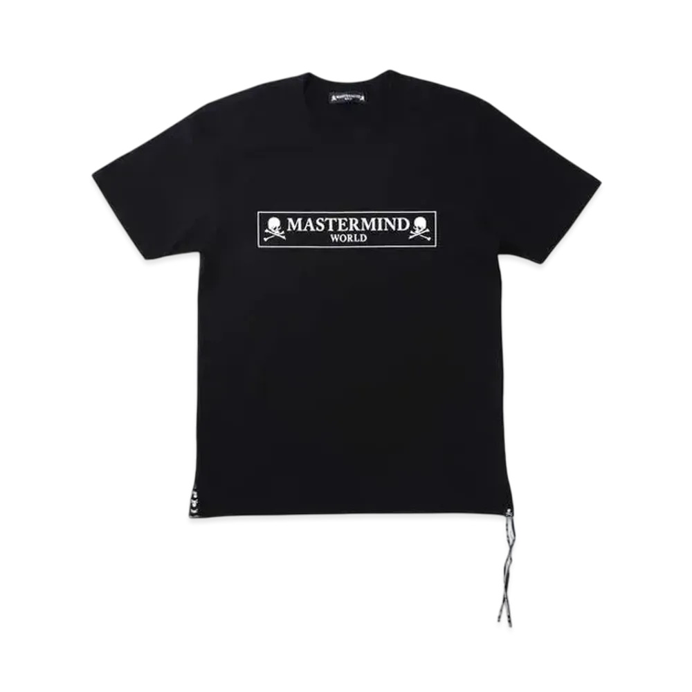 mastermind WORLD Boxed Logo Tee "Black"