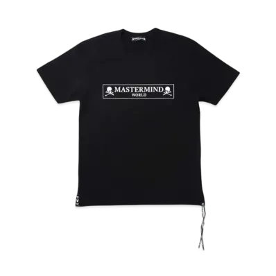 mastermind WORLD Boxed Logo Tee "Black"