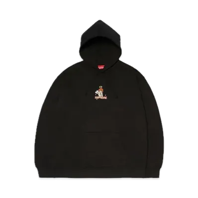 Supreme Angel Hooded Sweatshirt "Black"